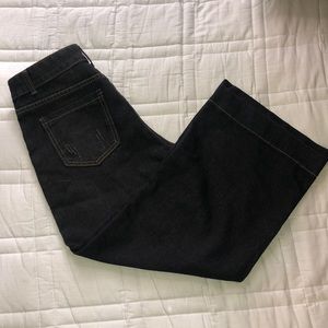 Women’s vintage style jeans.